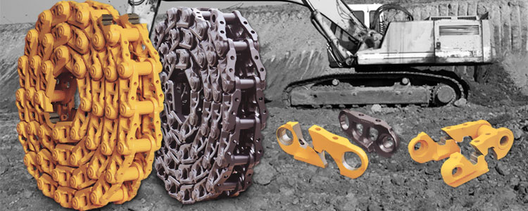 EXCAVATOR & BULLDOZER TRACK LINKS / CHAINS